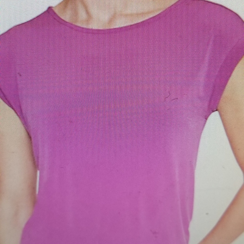 NWT Banana Republic Back Detailed Sleeveless Blouse  s & pink m
